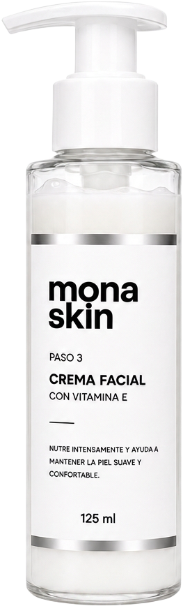 Crema facial con vitamina E